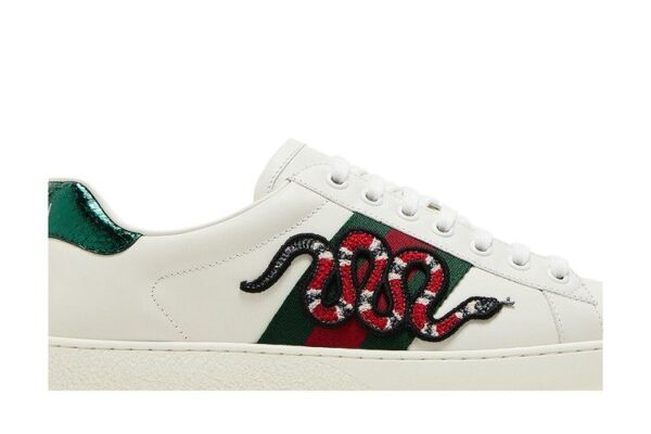 Gucci Ace Embroidered Sneaker 'snake'